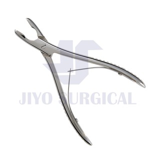 Luer <span class=keywords><strong>rongeurs</strong></span> <span class=keywords><strong>18</strong></span> <span class=keywords><strong>cm</strong></span> คีมตัดโค้งเครื่องมือผ่าตัดการสร้างกระดูก