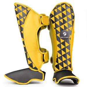 Protector de Piernas Personalizado para Artes Marciales, MMA, Boxeo, Kick Boxing, Equipo de Protección de Espinilla y Empeine - Product Image 1