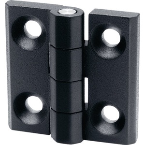 Charnière de meuble en zinc moulé sous pression GN 237 GANTER, hauteur 60 mm, largeur 60 mm, épaisseur 8 mm, lot de 10 - Product Image 1
