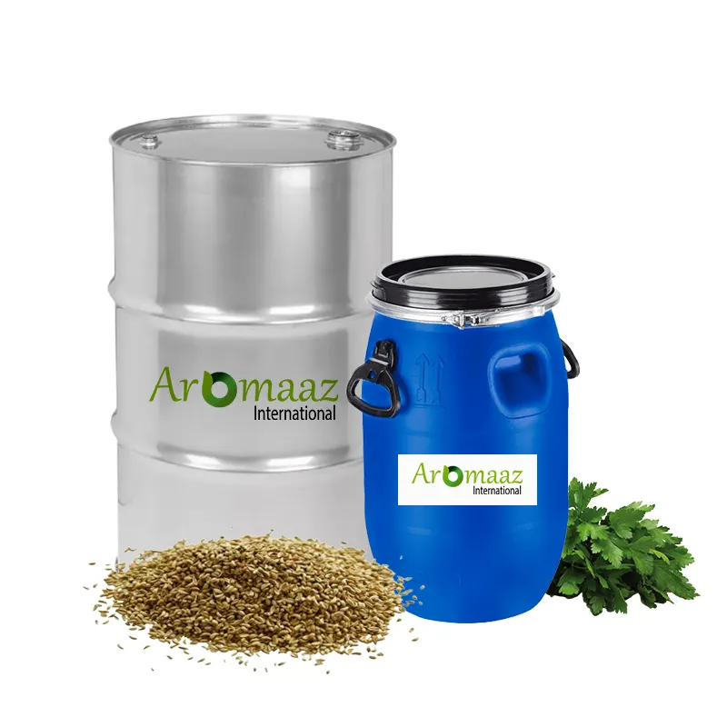 GMP Approved Parsley Seed Oil Essential 100% Refined Organic Oil Manufacturer in India with Quality Assurance Certificates