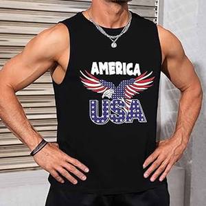 Camiseta sin mangas para correr de alta calidad, camisetas sin mangas para gimnasio, entrenamiento corto de compresión, camisetas sin mangas de algodón 100% subidas por Dress Sports - Product Image 3