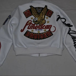 Chaqueta de Cuero Pelle Pelle Bordada de Fabricante OEM, Chaqueta de Cuero Genuino de Piel de Vaca Personalizada para Hombre para Invierno - Product Image 1