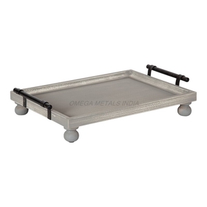 Juego de bandejas de madera al por mayor de fábrica en un rico color Acacia con forma rectangular elegante y diseño atemporal, ideal para entretener - Product Image 4