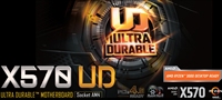 Penjualan Terbaik Gigabit X570 UD 5000 CPU X570 komputer Motherboard PC soket AM4 X570 Motherboard Gaming