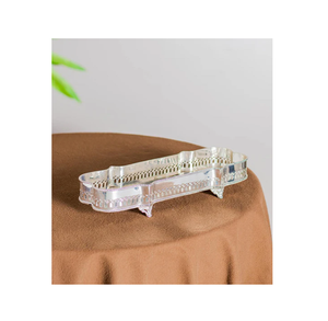 Plateau de luxe Décoration de la maison Plateau en métal Forme ronde Vaisselle Ustensiles de cuisine Restaurants Barware Fabricant de gros Fournisseur - Product Image 1