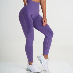 Leggings de yoga pour femmes taille haute, contrôle du ventre, pantalon d'entraînement extensible, anti-transpiration, respirant, vêtements d'entraînement de fitness - Product Image 3
