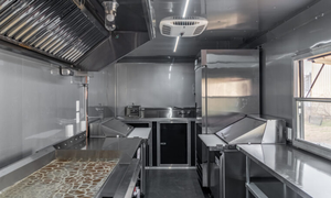 8.5x20 Equipped mobile commercial kitchen Trailer - Product Image 6
