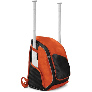 Lightweight <b>Baseball</b> and Softball Bat Bag with <b>Shoes</b> Compartment and USB Feature Zipper Closure for Youth Boys Adults - Product Image 4