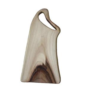 Tabla de cortar de madera natural Tabla de cortar de madera para carne Queso y verduras Juego de cuchillos Tabla de cortar Herramientas de cocina - Product Image 1