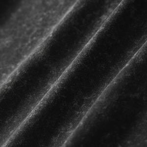 Custom Vintage Acid Wash bordado 100% algodón de manga larga de talla grande con capucha gráfico ropa de calle al por mayor de impresión sudadera - Product Image 4