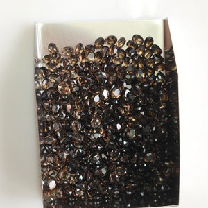 ควอตซ์สีน้ำตาลธรรมชาติ 4x3 มม. รูปทรงวงรี คุณภาพดีที่สุด พลอยเม็ดเดี่ยวสำหรับทำเครื่องประดับ - Product Image 3