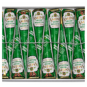 Crema de Henna Herbal Profesional de Primera Calidad, Sin Amoníaco, Hojas Finamente Tamizadas, Fácil de Usar, para Salones, Bodas y Ceremonias - Product Image 1