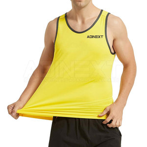 Vêtements de sport décontractés en tissu coton tricoté respirant pour hommes, débardeur grande taille fabriqué au Pakistan - Product Image 2