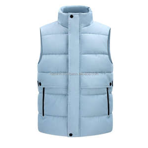 Gilet matelassé léger et pliable pour femmes, logo personnalisé OEM, vêtement d'extérieur sans manches - Product Image 3
