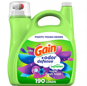 Detergente Líquido para Ropa Gain + Odor con Aroma Fresh-Blast, 140 FL OZ, 190 Lavados, Última Llegada en Stock, al Mejor Precio - Product Image 2