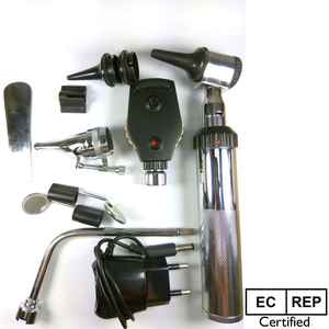 Conjunto de instrumentos de diagnóstico ENT manual de acero inoxidable japonés 410 precio barato al por mayor profesional de alta calidad - Product Image 2