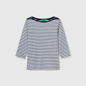 T-shirts décontractés grande taille pour femmes, confortables, col rond, manches longues, motif uni, anti-boulochage, respirants - Product Image 2