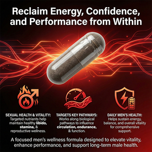 Disponibile negli Stati Uniti: <span class=keywords><strong>Mega</strong></span> Capsule Multivitaminiche per Uomo con L-Arginina per il Supporto della Vitalità - Product Image 2