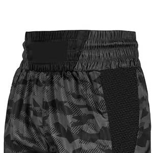 Pantalones Cortos de Boxeo MMA de Diseño Personalizado Profesional, Satén/Poliéster, Secado Rápido, Transpirables, Ropa de Artes Marciales a Precio Razonable para Hombre - Product Image 3