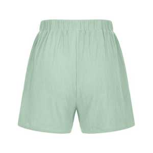 Shorts pour femmes Shorts de yoga taille haute Slim Fit Butt Lift Gym Running Shorts en nylon à haute élasticité - Product Image 2