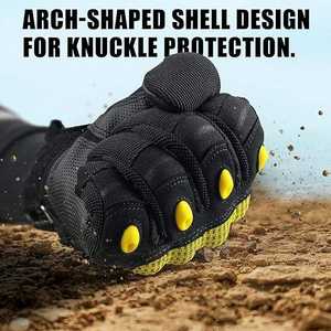 Gants de protection pour l'escalade et la randonnée en montagne avec ajustement sécurisé au poignet Conception robuste et logo personnalisé disponible - Product Image 3