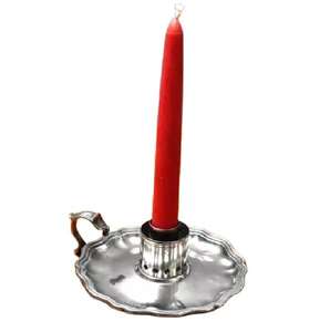 เชิงเทียนแบบแท่งสำหรับตกแต่งบ้านและงานแต่งงาน  งานฝีมือเคลือบเงิน  ของตกแต่งบ้าน  ราคาสุดคุ้ม - Product Image 1