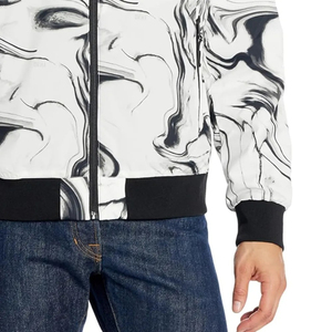 Blouson aviateur professionnel en toile pour homme 2026 – Collection Hiver – Vente en gros à bas prix – Col montant – Service OEM disponible - Product Image 6