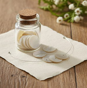 แผ่นเปลือกหอยมุกธรรมชาติทรงกลมแบน สำหรับโรงงานผลิตเครื่องประดับ ขายส่ง ส่งออก สำหรับผู้ซื้อ - Product Image 4