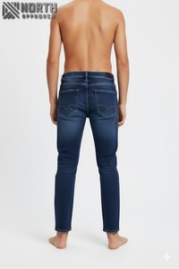 <b>Women</b> Denim <b>Jeans</b> Pants Waist Versatile Straight Denim <b>Jeans</b> Pant Custom Size Vintage <b>Baggy</b> <b>Jeans</b> Fashion Wear Casual Pants - Product Image 2