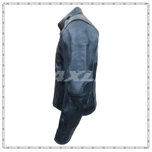 Motorbike Men's Leather Jacket Unique Design Winter Season Motorbike Leather Jacket - Product Image 3