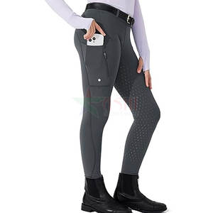 2026 Women's Equestrian Riding Leggings <b>Stretch</b> Waterproof Windproof Spandex/Polyester Full <b>Seat</b> Jodhpur & Breeches - Product Image 1