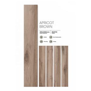 Moderno clásico 200x1200mm fábrica patrón de madera azulejo de cerámica piso antibacteriano para sala de estar Hotel hogar café - Product Image 4