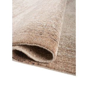 Alfombra Entropy Ivory de Lana y Seda de Bambú Anudada a Mano, 10 mm, Rectangular, para Pasillo, Hogar, Modelo Esk-1567, Abstracta, Hecha a Mano - Product Image 2