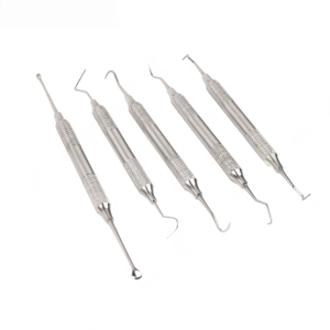 9 Uds fuente de alimentación Manual instrumentos quirúrgicos dentales veterinarios elevador alado para cirugía Animal - Product Image 4