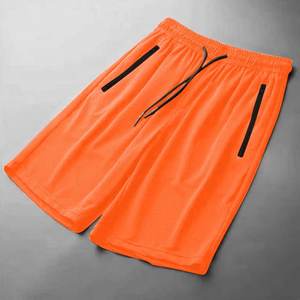 Pantalones cortos para correr Fitness de seda helada para hombre, pantalones cortos de algodón suave para yoga, ropa de playa informal para entrenamiento - Product Image 2