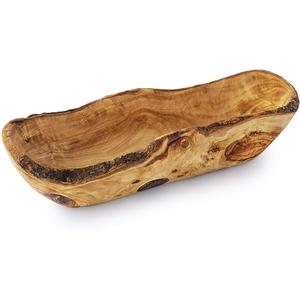 Meilleure vente Bols à pâte ovales personnalisés Bols de service en bois marron faits à la main de haute qualité en bois de manguier pour l'exportation mondiale - Product Image 1