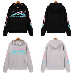 Personalizado Vintage Impreso Alta Calidad Diseñador Casual Sudadera con capucha enemigo hombres - Product Image 2