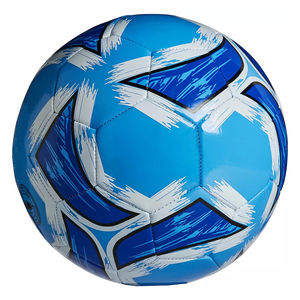 Balón de fútbol profesional ligero, ecológico, de alta calidad, con logo personalizado, impresión de logo personalizado, tamaño 5, cosido a máquina. - Product Image 1