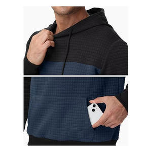 Sudadera con Capucha de Alta Calidad, Diseño de Dos Colores, Estilo Casual para Hombre y Mujer, Sudadera con Logo Personalizado OEM - Product Image 4