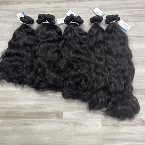 Hot bán bó Trinh tóc con người chưa qua chế biến 100% thô Campuchia tóc bouncy Loose sóng tóc thô Việt Nam nhà máy - Product Image 6