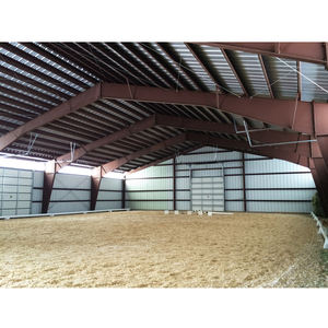 Structure en acier préfabriquée à prix abordable pour écurie, manège intérieur, terrain d'équitation et box à chevaux portable - Product Image 2