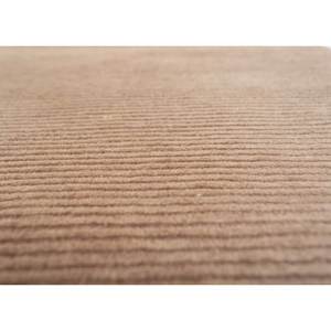 Azalea Beige <b>Brown</b> Hand Knotted <b>Wool</b> Rug Siwl-05 for Home Entryway Living Hallway-Solid Color Puzzle Rectangle Design for Teens - Product Image 3