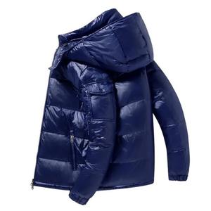 Chaqueta acolchada cálida de invierno de marca de moda para hombre, abrigo de algodón grueso con cuello levantado, lona holgada para subasta de comercio exterior - Product Image 5