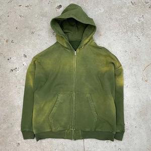 Vêtements d'hiver personnalisés 100% coton de style vintage Matériau respirant avec broderie de logo Etiquette de haute qualité Marque - Product Image 1