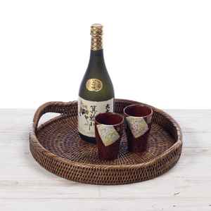 Premium Handcrafted <b>Wooden</b> Trays with Natural Raw Finish and Hand Carved for Food Safe <b>Cake</b> and Platter Presentations at Home - Product Image 3