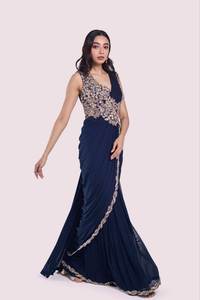 ผ้าไหมทอมือหรูหราคอลเลคชั่นเทศกาลสมัยใหม่ดีไซน์หรูหราผ้าพัลลูแบบกลับด้านได้ปราศจากริ้วรอย - Product Image 2