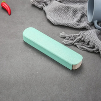 Portable PP voyage vaisselle universel boîte de rangement étui de qualité alimentaire vaisselle cuisine fourchette cuillère boîte pour enfant école couverts