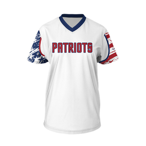 Camisetas de béisbol y sóftbol personalizadas OEM al por mayor, ropa deportiva transpirable, opción de talla grande, camiseta lisa en blanco, ropa de sóftbol - Product Image 1