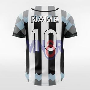 ชุดกีฬาสำหรับผู้ชายผู้หญิงเยาวชนเสื้อลงกระดุมแบบเย็บ/พิมพ์ลาย - Product Image 4