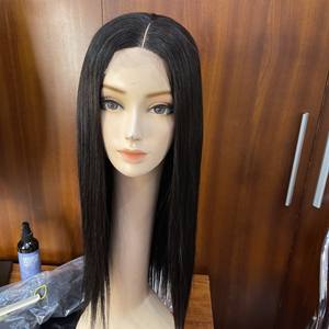 Precio al por mayor Extensiones de cabello humano vietnamita Hueso Recto Pelucas con cierre de encaje, 180% Densidad 2x6 Super Double Drawn Bob Peluca - Product Image 6